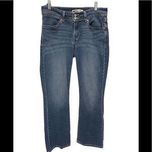 Levi, 529, curvy boot cut, 29 inch waist 32 inch length